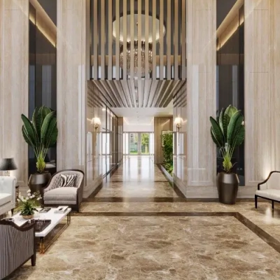 Double-Hight Visitors Lounge