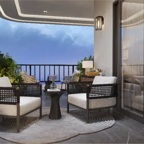 Wraparound Balcony